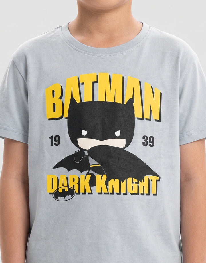 CHARACTER BATMAN CHIBBY DARK PRINT KAOS ANAK LAKI-LAKI