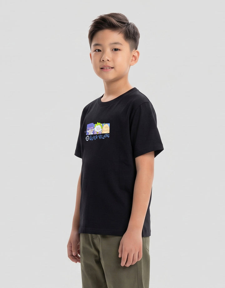 CHARACTER BATMAN CLAYFACE BLACK PRINT KAOS ANAK LAKI-LAKI