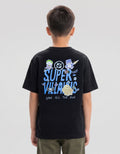 CHARACTER BATMAN CLAYFACE BLACK PRINT KAOS ANAK LAKI-LAKI