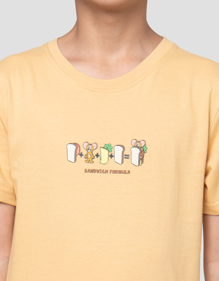CHARACTER TOM N JERRY YUM KAOS ANAK LAKI-LAKI