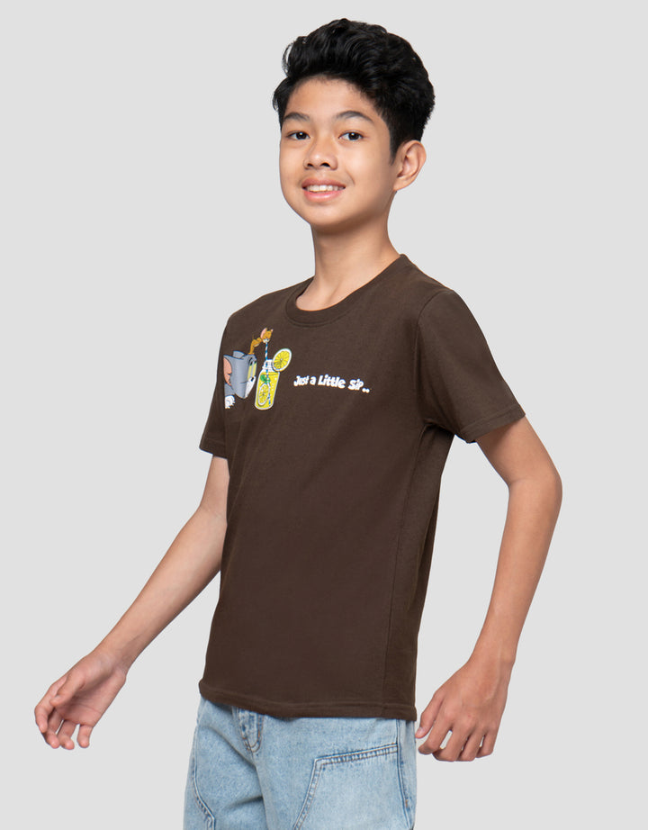 CHARACTER TOM N JERRY DRINK KAOS ANAK LAKI-LAKI