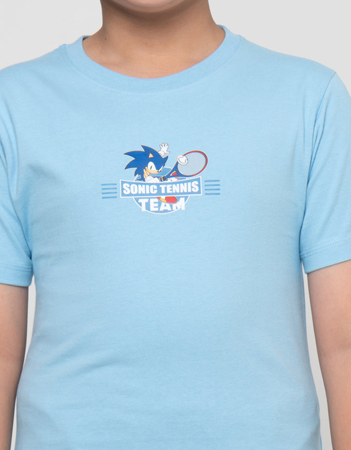 Character Sonics Tennis Kaos Anak Laki-laki