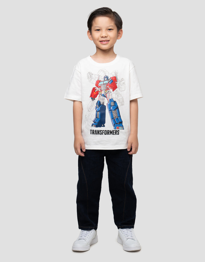 CHARACTER TRANSFORMERS PRIME KAOS ANAK LAKI-LAKI