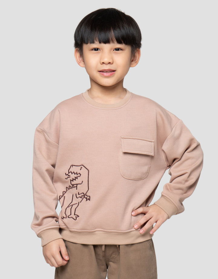 Little M Fleece Sweater Anak Laki-Laki