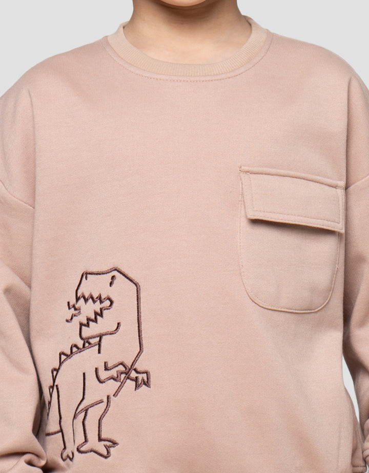 Little M Fleece Sweater Anak Laki-Laki