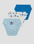 Disney Pack Of 3 Boys Uw Stitch Celana Dalam Anak Laki-Laki