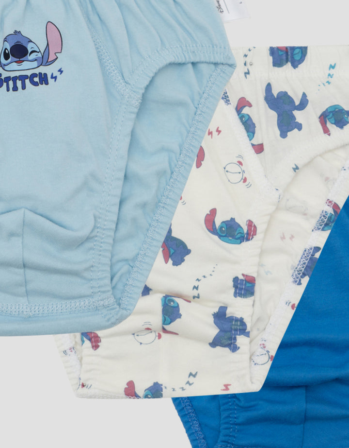 Disney Pack Of 3 Boys Uw Stitch Celana Dalam Anak Laki-Laki