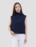 SUKO PARASUT HOODIE VEST TASLAN ROMPI WANITA