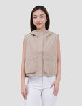 SUKO PARASUT HOODIE VEST TASLAN ROMPI WANITA