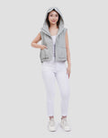 SUKO PARASUT HOODIE VEST TASLAN ROMPI WANITA