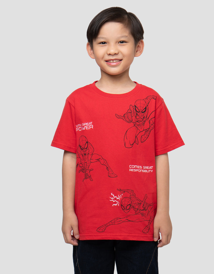 MARVEL SPIDERMAN WHAM KAOS ANAK LAKI-LAKI