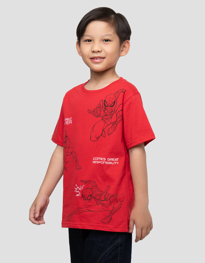 MARVEL SPIDERMAN WHAM KAOS ANAK LAKI-LAKI