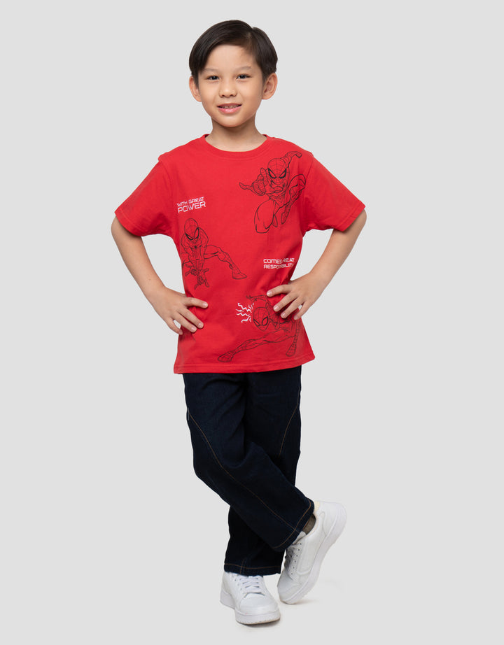 MARVEL SPIDERMAN WHAM KAOS ANAK LAKI-LAKI