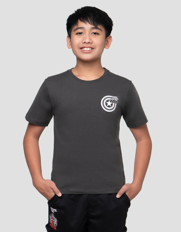 MARVEL CAPTAIN AMERICA FLAG KAOS ANAK LAKI-LAKI