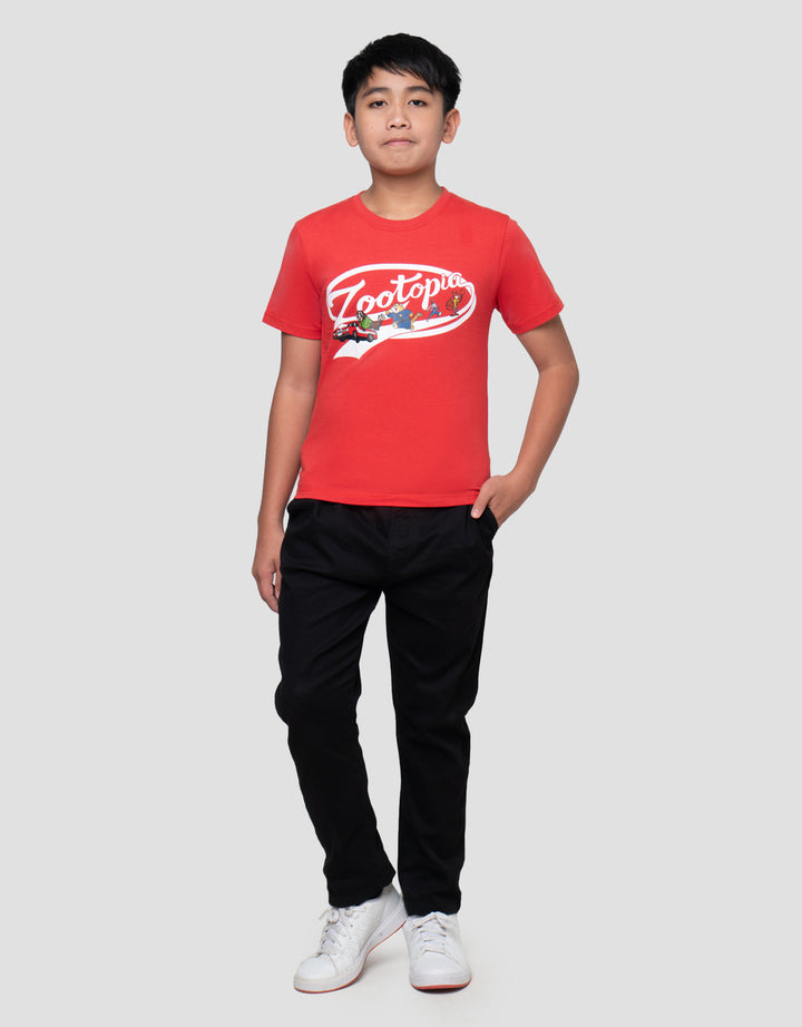 DISNEY ZOOTOPIA TEAMS KAOS ANAK LAKI-LAKI