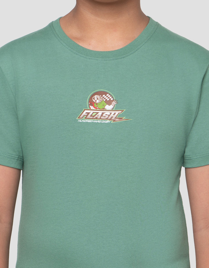 DISNEY ZOOTOPIA FLASH CAR KAOS ANAK LAKI-LAKI