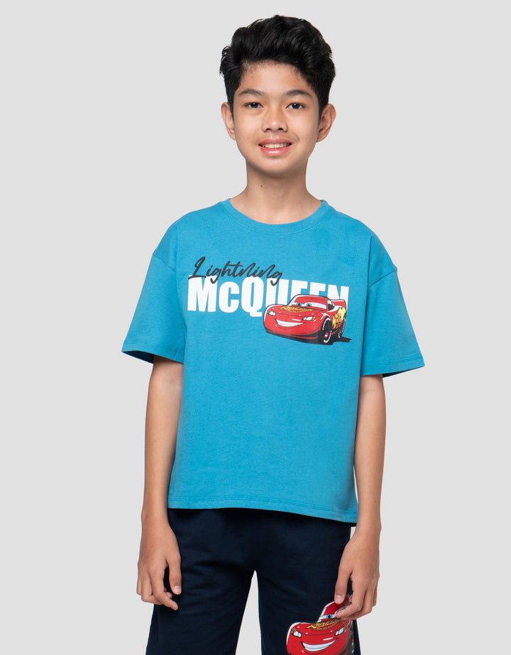 DISNEY CARS MCQUEEN  KAOS OVERSIZE ANAK LAKI-LAKI
