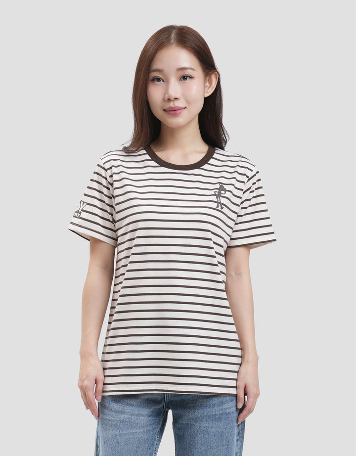 Disney Reg Print Stripe Toy Story Kaos Wanita