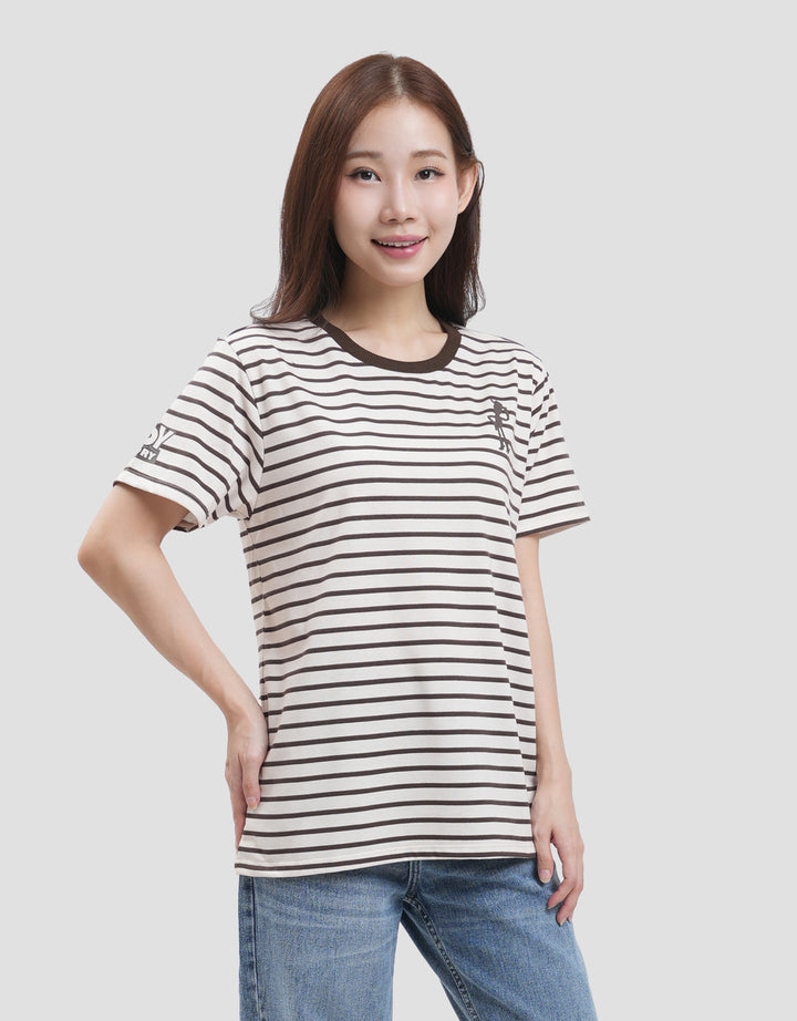 Disney Reg Print Stripe Toy Story Kaos Wanita