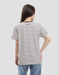Disney Reg Print Stripe Toy Story Kaos Wanita