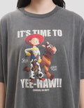Disney Print Wash Toy Story Kaos Oversize Wanita