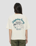 NEVADA SPONGEBOB JELLYFISHING SOCIETY KAOS OVERSIZE WANITA