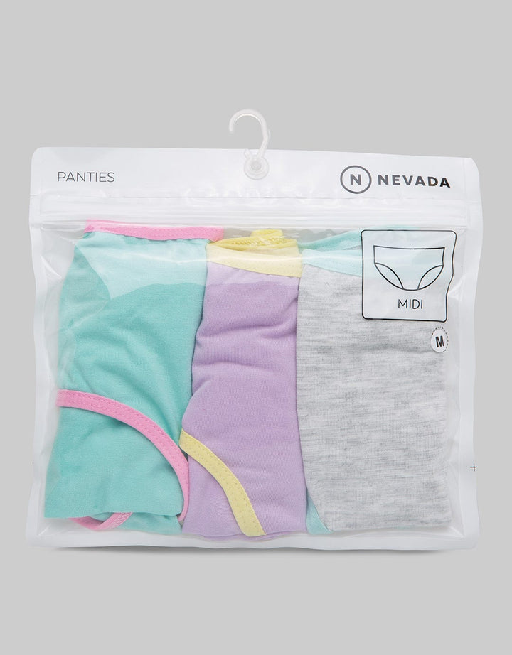 Nevada Midi Briefs Panty Line Contrast