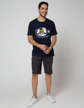 T Zone Short Sleeve T-Shirt Big Size Print Theme Summer Tropical