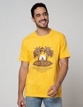 T Zone Short Sleeve T-Shirt Big Size Theme Summer Tropical