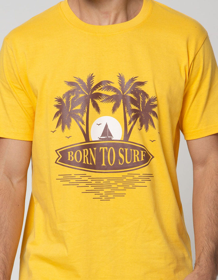 T Zone Short Sleeve T-Shirt Big Size Theme Summer Tropical