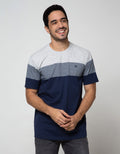 Cole Short Sleeve T-Shirt Stripe Eng Blok Sum