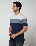 Cole Short Sleeve T-Shirt Stripe Eng Blok Sum