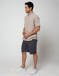 Cole Short Sleeve Shirt Cotton Slub 2 Pocket