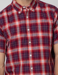Cole Short Sleeve Shirt Oxford Med Check