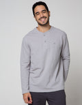 Cole Sweatshirt Henley Waffle