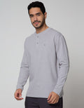 Cole Sweatshirt Henley Waffle