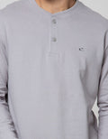 Cole Sweatshirt Henley Waffle