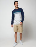 Cole Interlock Chest Stripe Sweatshirt