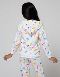 Little M Jacket Full Print Grafitti