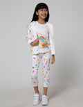Little M Jacket Full Print Grafitti