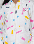 Little M Jacket Full Print Grafitti