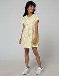 Little M Short Sleeve Midi Dress Daily Bunny