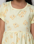 Little M Short Sleeve Midi Dress Daily Bunny