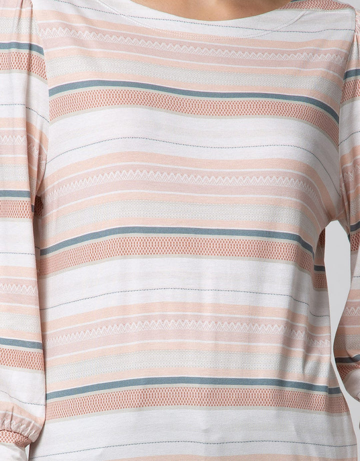 Expand Necla Kaos Print Wanita
