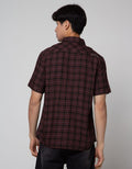 Watchout Casual Full Plaid Kemeja Pria