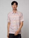 Watchout! Casual Short Sleeve Shirts Stripe