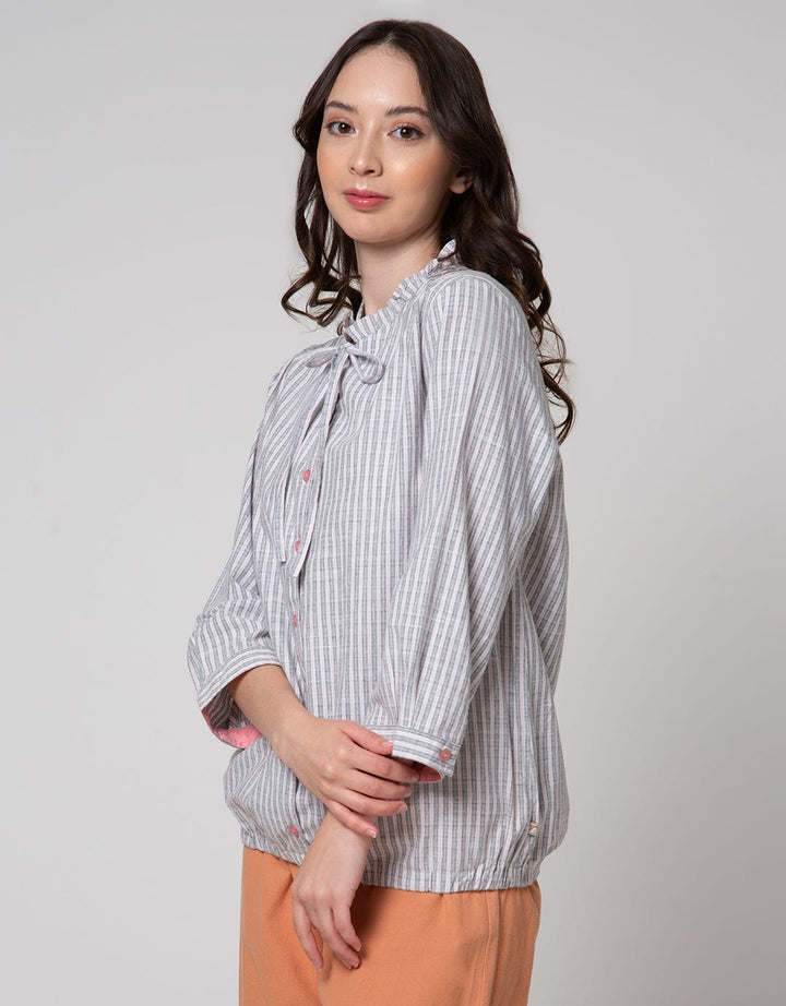 Triset Ladies Pita Garis Blouse