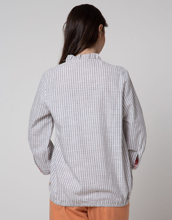 Triset Ladies Pita Garis Blouse