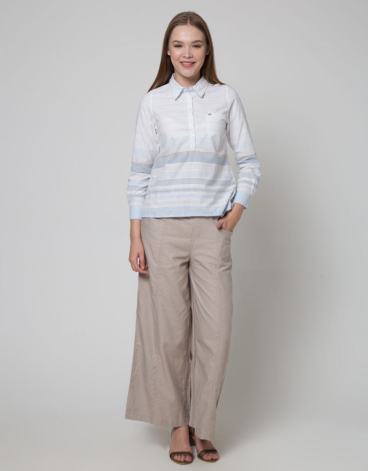 Triset Blouse Strippy Blouse Women