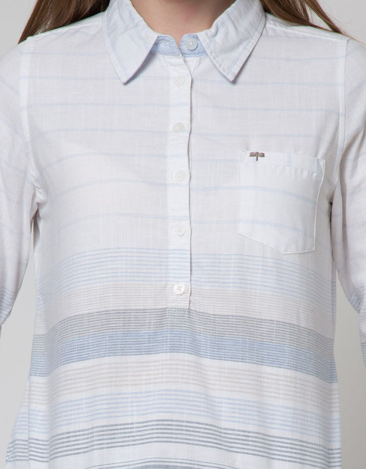 Triset Blouse Strippy Blouse Women